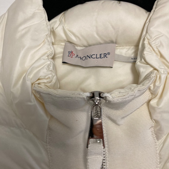 MONCLER Padded Woolen Cardigan Size Small - Picture 5 of 6